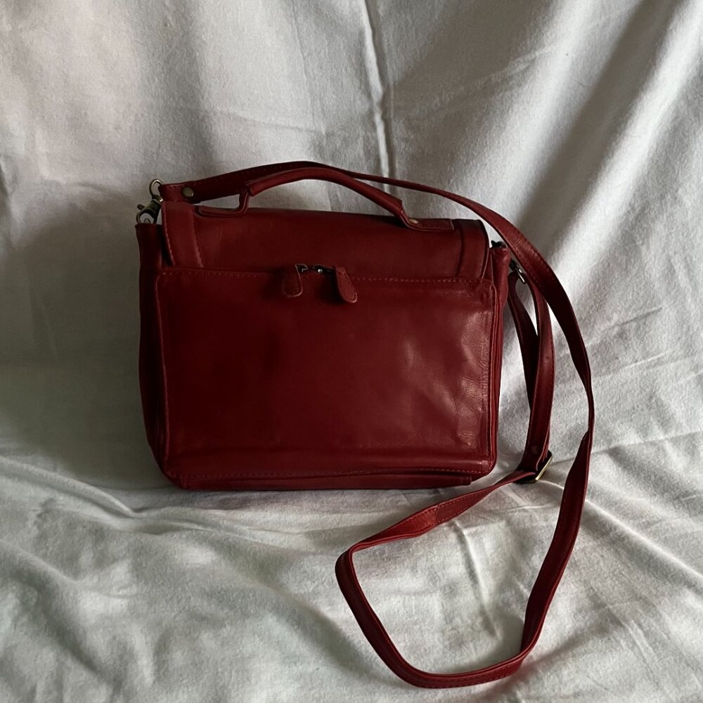 Chaos “Leather Collection” Crossbody Handled Purse - Picture 2 of 8